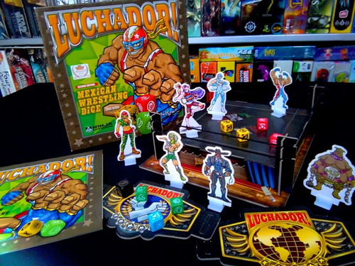 Juego De Mesa- Luchador Mexican Wresthling (Usado)