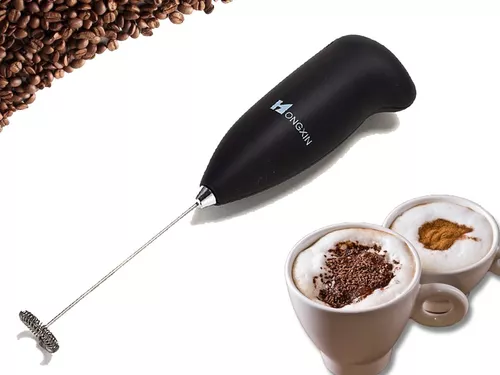 China Espumador de leche eléctrico de mano para batidora con pilas, café  con leche, café, espuma y capuchino - Incluye acero inoxidable S Fabricantes