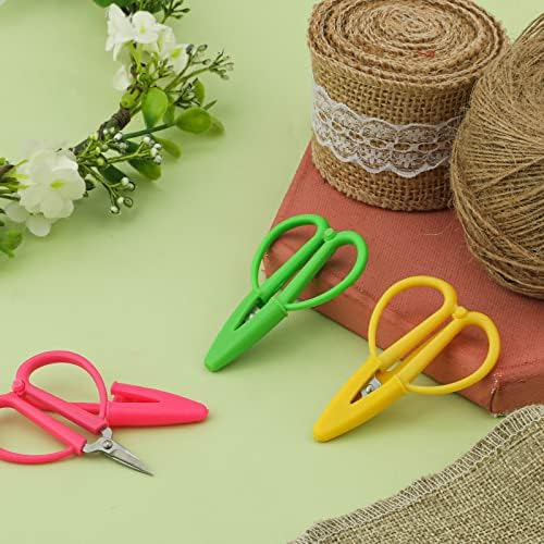 6pcs Mini Tijeras, Tijeras De Viaje Potables Tijeras Para Co