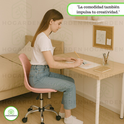 Silla Alta Confort Ejecutiva De Oficina Con Cojín 3 Pzs