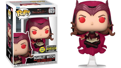 Funko Pop Vinyl Marvel - Wandavision - Scarlet Witch Glow Ee