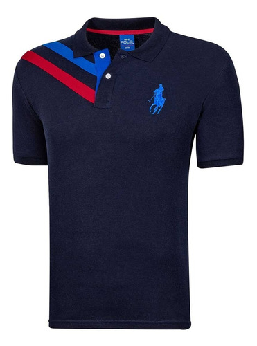 Playera Casual Caballero Polo Hpc 3034-am19a Mno 110-681 T9