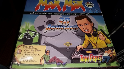 Max Mix 30 Aniversario Vol 2 Toni Peret La Leyenda Vinilo 