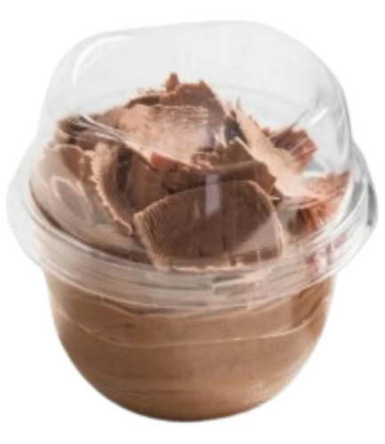 50 Copo Tampa Alta 75 Ml Galvanotek G675 - Doce, Mousse