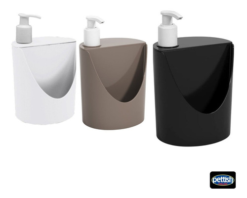 Dispenser Detergente Esponjero Color Coza Pettish Online Vc Color Negro