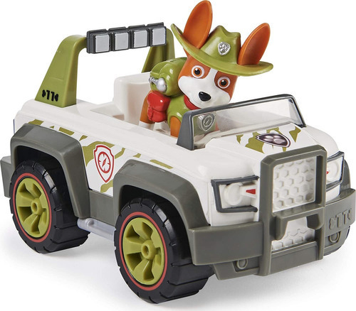 Nuevo Vehículo Coleccionable Paw Patrol Trackers Jungle