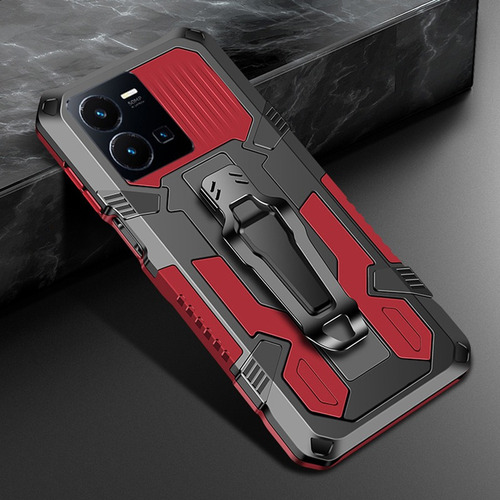 Funda For Vivo V25 V25e Con Clip Duro A Prueba De