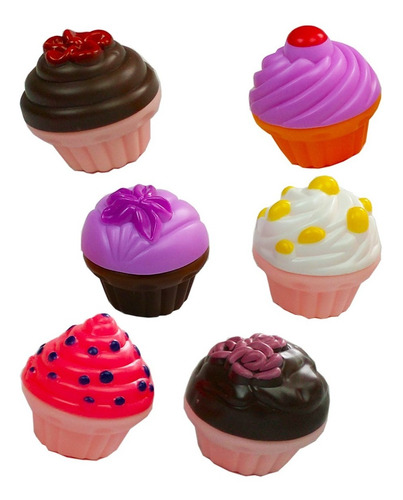 Imagem 3 de 3 de Kit Delicia Cupcake Brinquedo Infantil Meninas