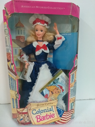 Barbie Colonial Special Antiga American Stories 1994 80 90