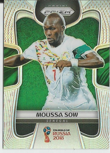 2018 Panini Prizm World Cup Prizms #281 Moussa Sow Senegal