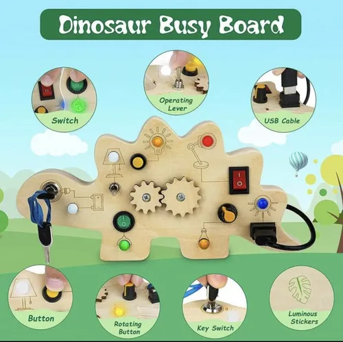 Supkiz Dinosaurio Montessori