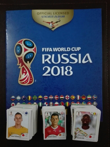 Laminas  Album Copa Mundial Russia 2018.