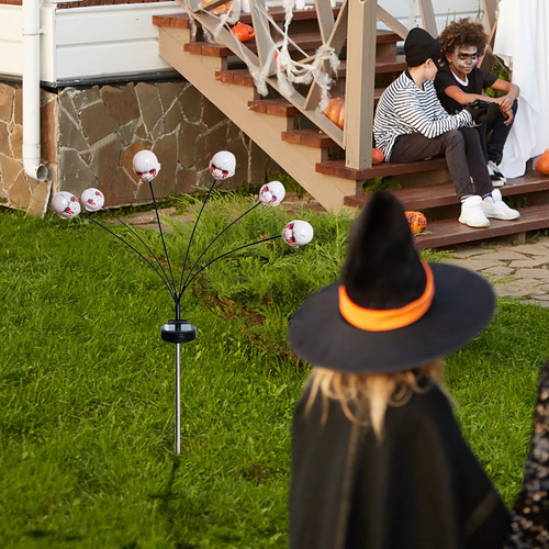 Luz Nocturna Led Led Para Halloween, Cara De Fantasma, Patio