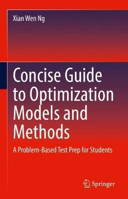 Libro Concise Guide To Optimization Models And Methods: :...