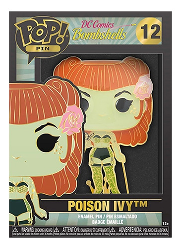 Funko Pin Poison Ivy 13 Dc Bombshells
