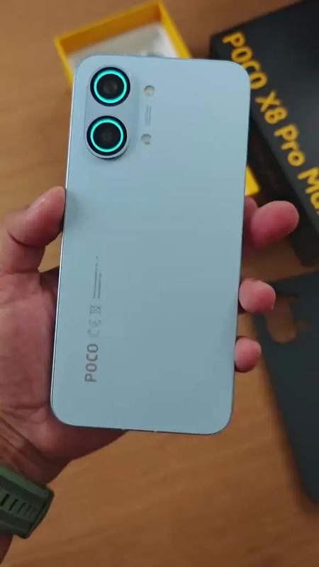 Poco X8 Pro Max Azul 5g 512gb 12+12gb Ram 8500mah + Fone
