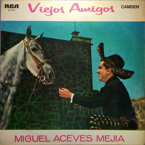 Miguel Aceves Mejia Lp Viejos Amigos Rca 1970 3244