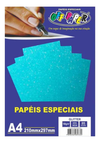 Papéis Especiais Off Paper A4 180 Gm² 5fls