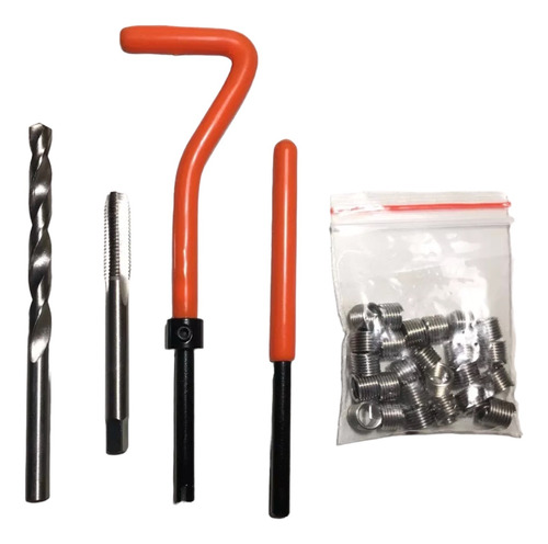 Kit Reparacion Roscas / Insertos M6 X 1 + Mecha Horusdy