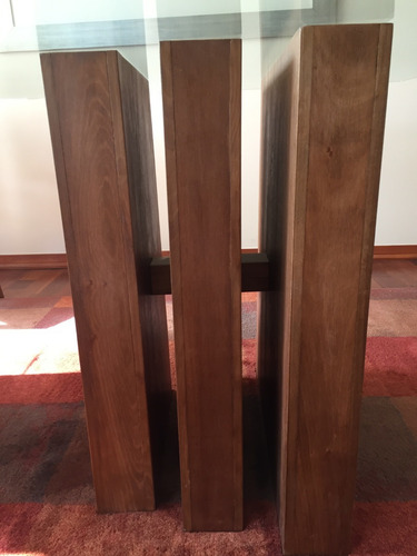 Base Madera Lingue Hecha Por Artesano Sureño