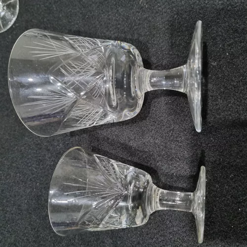 LUXU Copas de vino de cristal prémium (juego de 2) transparentes sopladas a  mano, copas de tallo lar…Ver más LUXU Copas de vino de cristal prémium