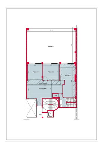 Imagen 19 de 19 de Alquiler Oficinas/consultorios Barrio Norte