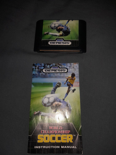 Sega World Cup Italia 90 Sega Genesis Con Manual Orig/import (Usado)