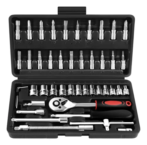Kit Juego De Herramientas Mecanicas Manuales Mecanico Dados