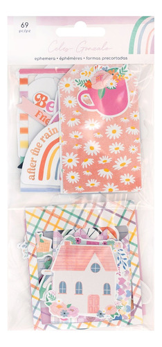 Set De 69 Troquelados - Die Cuts Ephemera - Rainbow Avenue