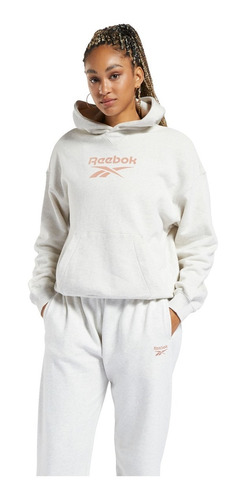 Poleron Mujer Reebok Cl Pf Big Logo Ft