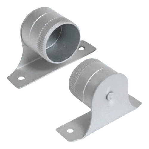 Soporte Curvo Aluminio 1/2 PuLG Para Cortinero Tauro