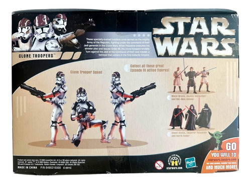 Star Wars Venganza Sith Conmemorativa Clone Troopers (Usado)