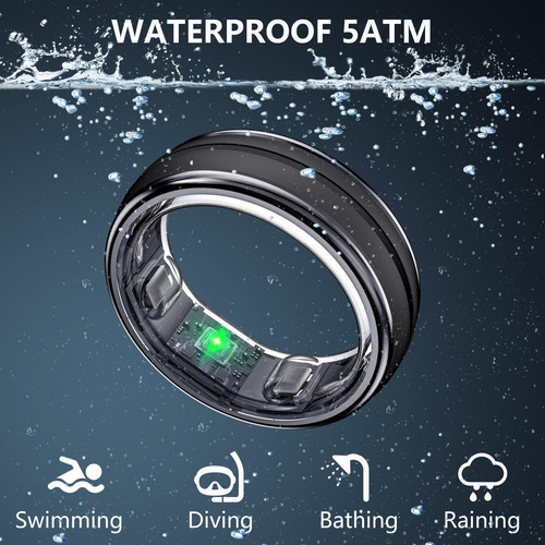 Seekzero Smart Ring - Sin Suscripción A Aplicaciones, Tamaño