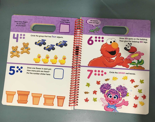Libro Inglés Write And Wipe Escribe Y Borra - Plaza Sésamo