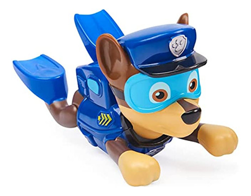 Swimways Paw Patrol Paddlin' Pups Chase, Juguetes De Baño Y