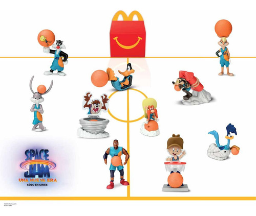 Muñeco Pato Lucas Colección Space Jam 2 Mcdonalds 2021 (Usado)