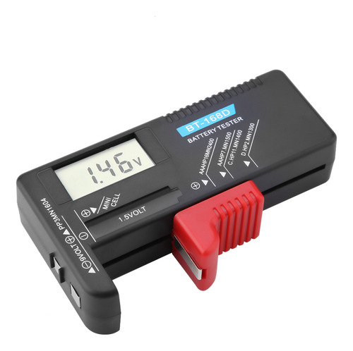 Testador De Voltagem De Bateria Digital Lcd Universal Aa/aaa