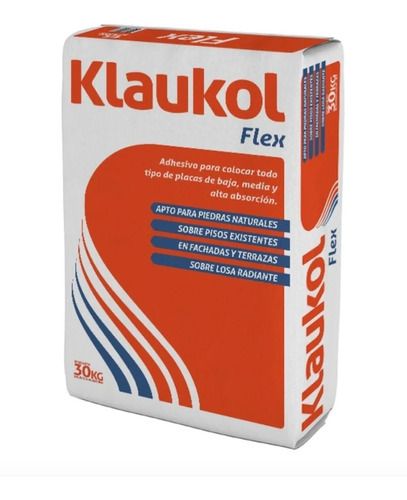 Combo 3 Klaukol Flex Bolsa X 30 Kg  