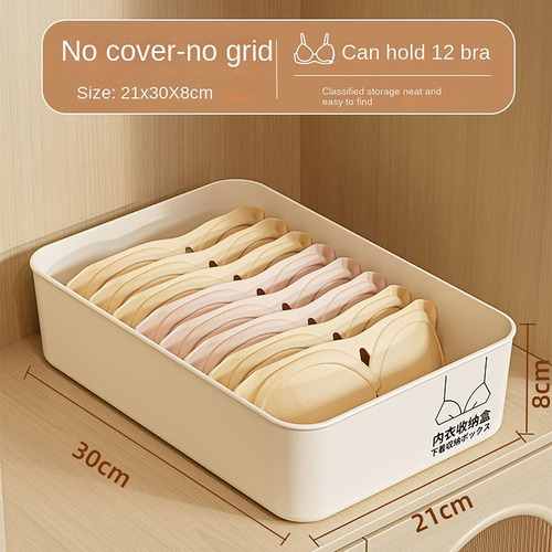 Caja De Almacenamiento De Ropa Interior Con Tapa Caja De Alm