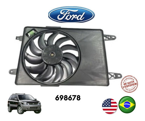 Electroventilador Completo Ford Ecosport 1.6 2.0