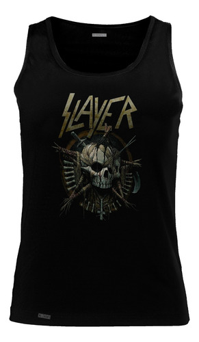 Camisilla Hombre Slayer Rock Metal Sbo2