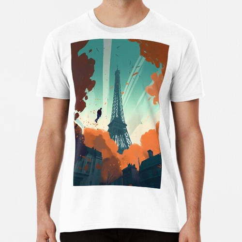 Remera Volando Alrededor Del Mundo Travel-paris Torre Eiffel