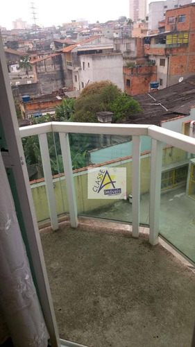 Imagem 2 de 17 de Vendo Sobrado Com 2 Dormitórios 96 M² Por R$ 359.000 - Vila Assis Brasil - Mauá/sp - So0067