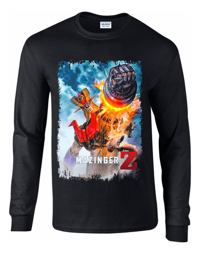 Playera Mazinger, 100% Algodón 02 M/l