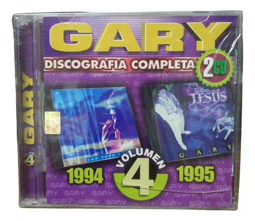 2 Cd Gary Disc. Completa Vol.4- Nuevo Sellado-el Tren