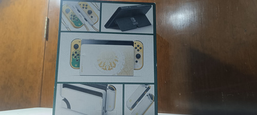 Nintendo Switch Oled Zelda Tears Of Kingdom Americana Blanco (Usado)