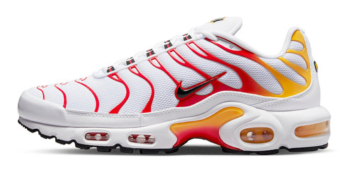 Zapatillas Nike Air Max Plus White Red Urbano 604133-165   