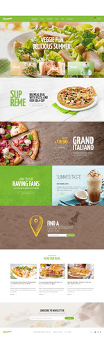 Pizzaro - Comida Rápida & Restaurante Tema E-commerce