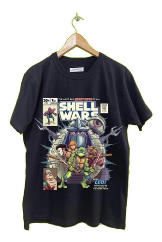 Remeras Estampadas Dtg Full Hd Tortugas Ninjas Shell Wars