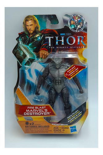 ## Hasbro Marvel Universe Thor Movie Fire Blast Destroyer ##